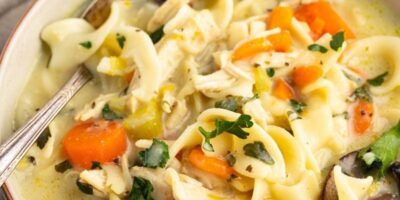 Soupe Poulet Et Nouilles Paula Deen