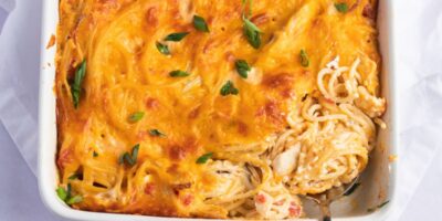 Spaghetti au poulet Rotel (recette facile)