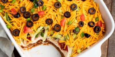 Trempette taco à sept étages