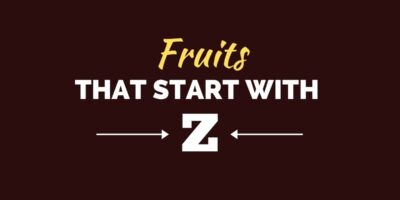 10 fruits qui commencent par Z