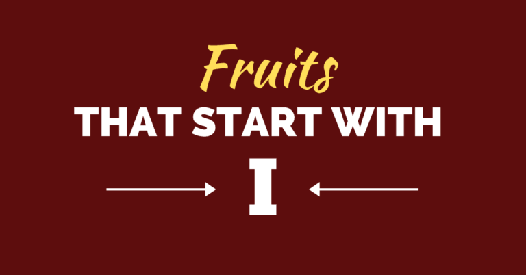 12 fruits qui commencent par I