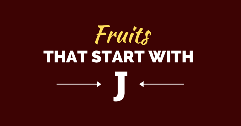 14 fruits qui commencent par J