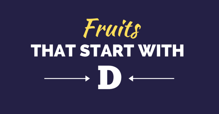 20 fruits qui commencent par D