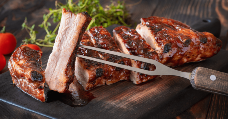 Côtes de friteuse à air