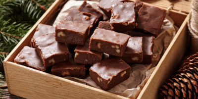 Fudge fantaisie au micro-ondes