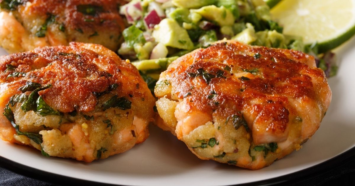 Galettes de saumon à la friteuse à air