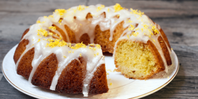 Gâteau à la crème sure au citron