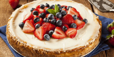 Gâteau au fromage de Philadelphie en 3 étapes