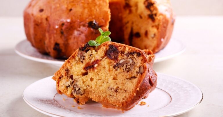 Gâteau aux tranches d'orange