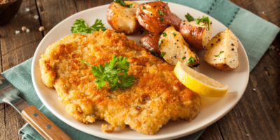 Poulet aux biscuits Ritz