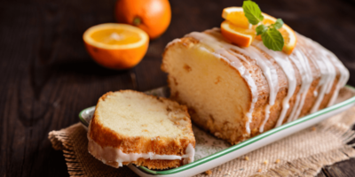 Quatre-quarts écrasés à l&rsquo;orange