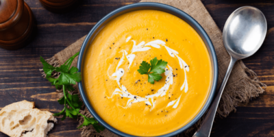 Recette de soupe crémeuse à la citrouille