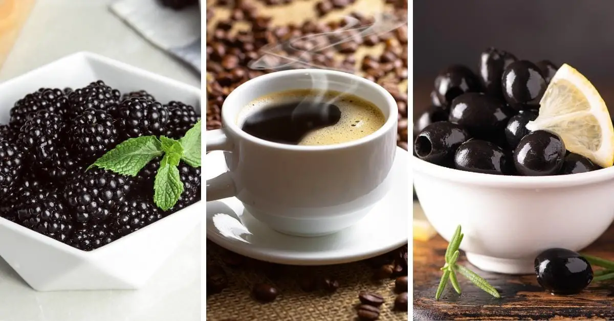 25 aliments naturellement noirs qui nous intriguent