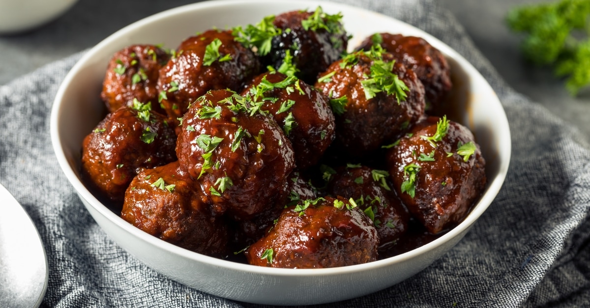 Boulettes de viande à la friteuse à air (recette rapide et facile)