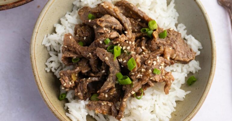 Bulgogi de boeuf (recette coréenne facile)