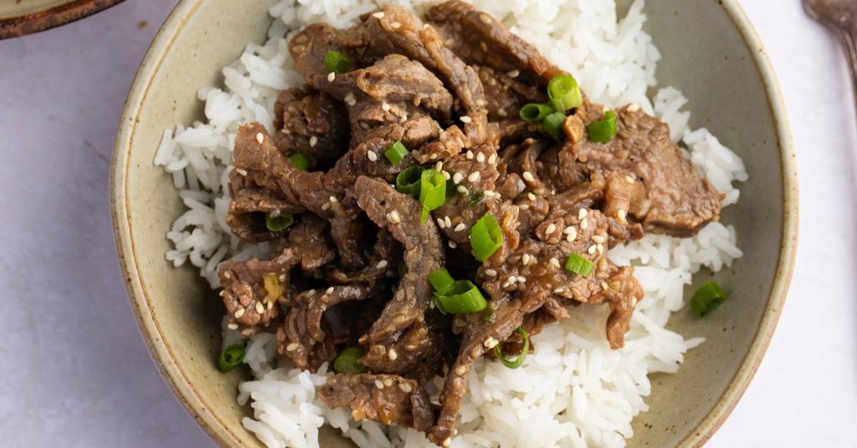 Bulgogi de boeuf (recette coréenne facile)