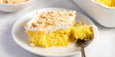 Gâteau au pouding aux bananes (recette facile)