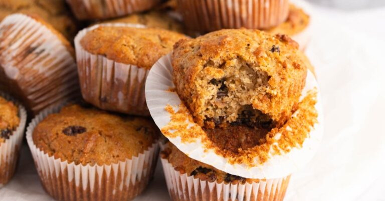 Recette de muffins sains aux sons