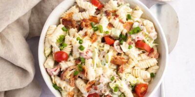 Salade de pâtes BLT (recette facile)