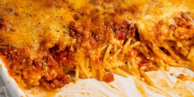 Spaghetti au four (meilleure recette)