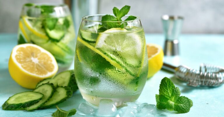 10 boissons à la vodka au concombre (+ cocktails faciles)