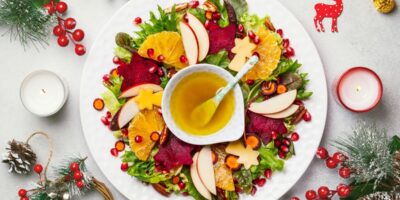 14 recettes festives de salade de fruits de Noël