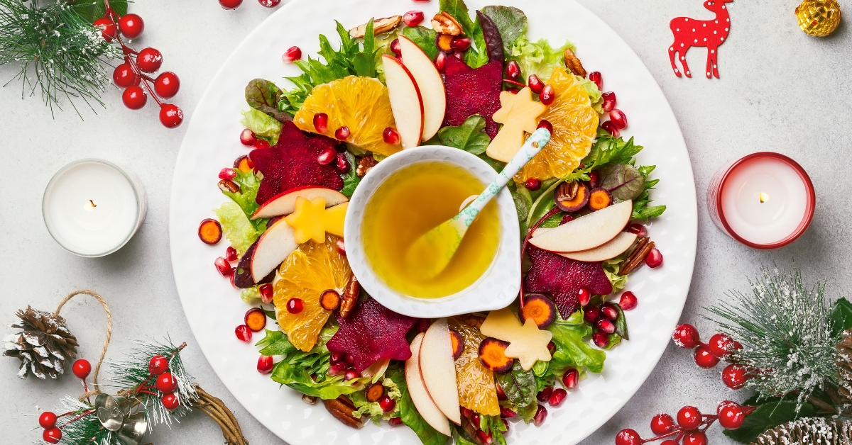 14 recettes festives de salade de fruits de Noël