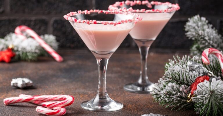 17 recettes de martini de Noël à siroter en cette période des Fêtes
