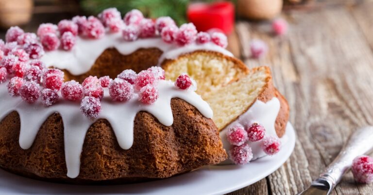 20 Gâteaux Bundt de Noël époustouflants