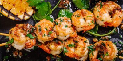 23 meilleures recettes de crevettes grillées (+ marinades faciles)