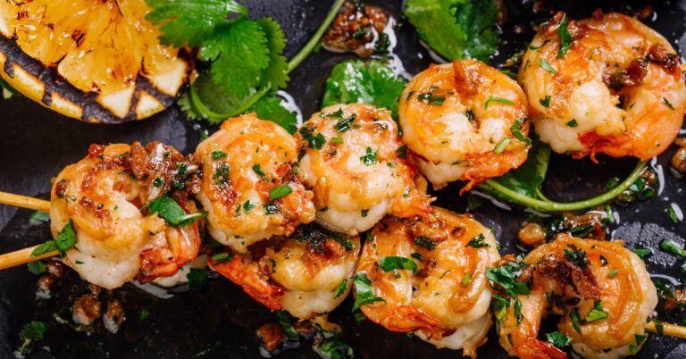 23 meilleures recettes de crevettes grillées (+ marinades faciles)