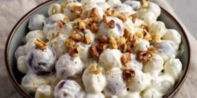 LA MEILLEURE recette de salade de raisin crémeuse