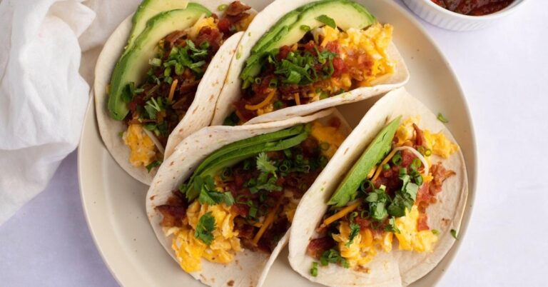 Les meilleurs tacos du petit-déjeuner (recette facile)