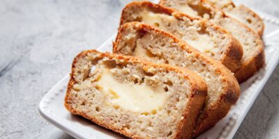 Pain aux bananes et au fromage à la crème (recette facile)