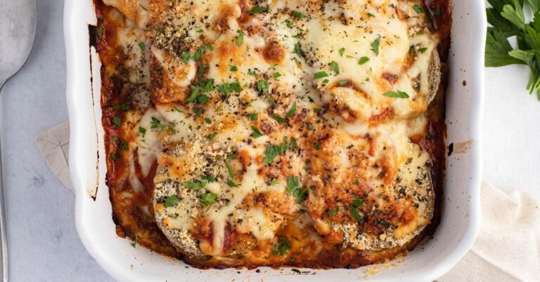 Parmesan d'aubergine (Recette au four)