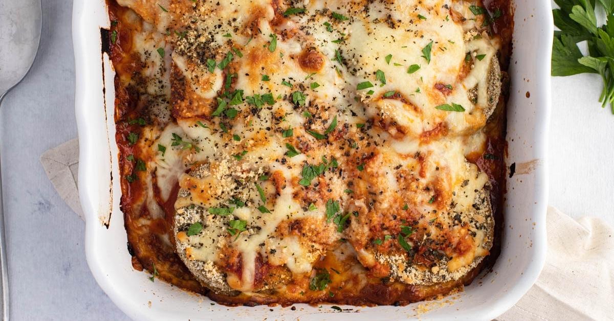 Parmesan d'aubergine (Recette au four)