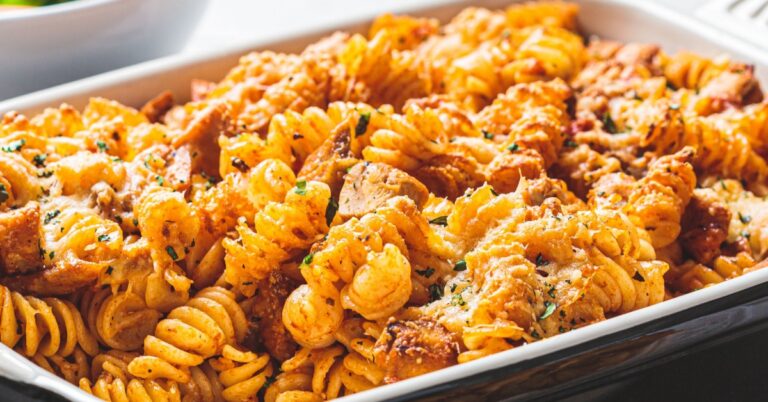 Pâtes à la dinde hachée (recette facile)