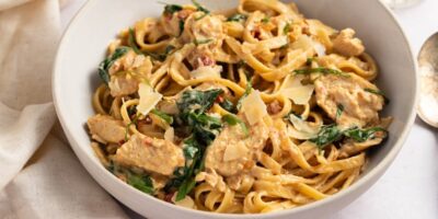 Pâtes florentines au poulet (meilleure recette)