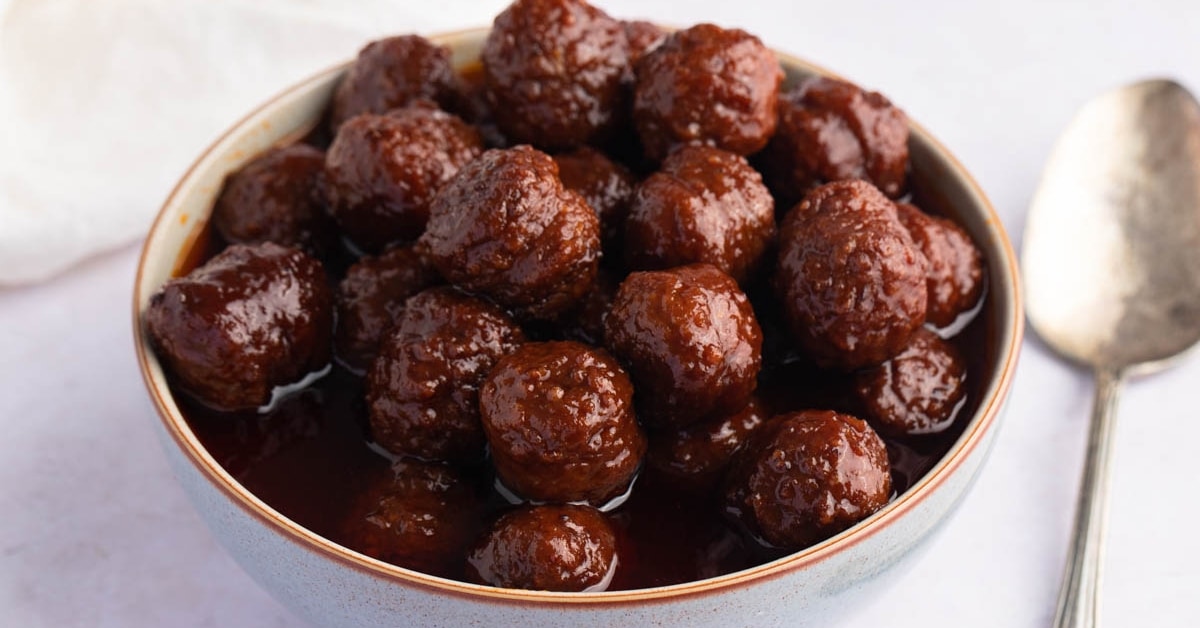 Recette facile de boulettes de viande à la gelée de raisin