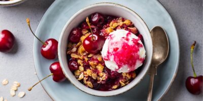 Recette facile de croustillant aux cerises