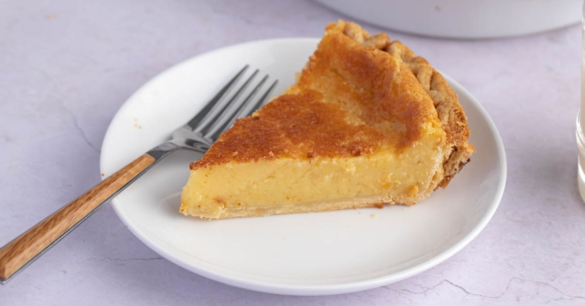 Recette facile de tarte au lait de poule pour les fêtes