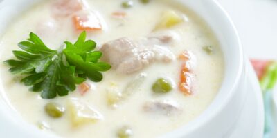 Soupe au pâté au poulet (+ recette facile)