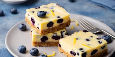 25 meilleurs desserts au citron et aux bleuets pour l&rsquo;été