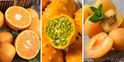30 aliments orange (fruits, légumes et plus)
