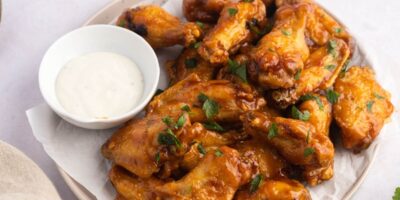 Ailes de poulet mangue habanero (recette facile)