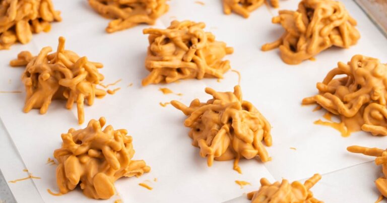 Biscuits à la botte de foin (recette facile sans cuisson)