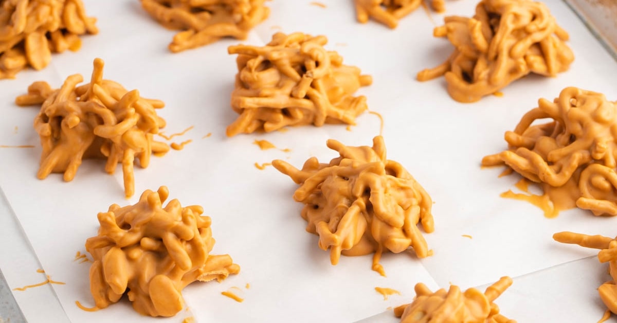 Biscuits à la botte de foin (recette facile sans cuisson)