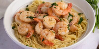 Langoustines aux crevettes et au homard rouge (recette copiée)