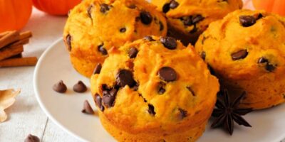 Muffins à la citrouille et aux pépites de chocolat (recette facile)