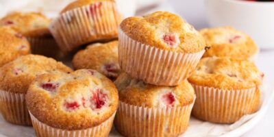 Muffins aux fraises et aux bananes (recette facile)